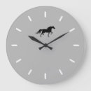 Suche nach schwarze pferde wanduhren Grau