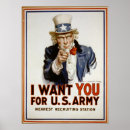 Suche nach uncle sam poster Vintag