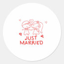 Recherche de juste mariés autocollants Mariée