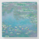 Suche nach monet untersetzer Wasserlilien