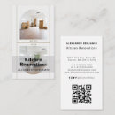 Recherche de comptoir cartes visite Cuisine