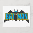Recherche de logo vintage cartes postales Batman