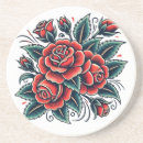 Recherche de tatouages dessous de verres Fleurs