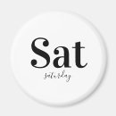 Recherche de calendriers magnets Typographie