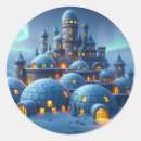 Recherche de igloo autocollants Neige
