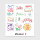 Recherche de mots positifs autocollants Citations