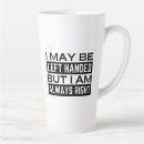 Recherche de gaucher tasses Drôle
