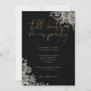 Recherche de floral halloween invitations Fête costumée