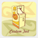 Recherche de console de jeu autocollants Arcade