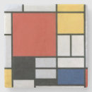 Recherche de piet mondrian dessous de verres Couleurs primaires