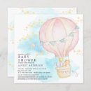Recherche de hot air balloon invitations Girafe
