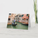 Recherche de gondoles vœux cartes Gondolier