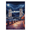 Suche nach london sehenswürdigkeiten poster Tower bridge