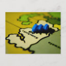 Recherche de jeu société cartes postales Plateau