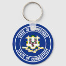 Recherche de connecticut porteclés Drapeau
