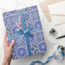 Recherche de histoire papier cadeau Bleu et blanc