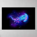 Suche nach glowing poster Jellyfish