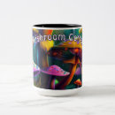 Recherche de champignons tasses Forêt