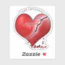 Recherche de le coeur brisé autocollants Anti valentine