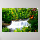 Recherche de chutes de tahquamenon art Michigan