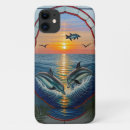 Suche nach delphin im ozean iphone hüllen Delphine