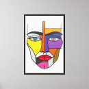 Recherche de abstrait visage art Vibrant