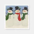 Recherche de bonhomme neige serviettes Hiver