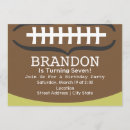 Recherche de partie américaine invitations Fête de football