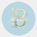 Recherche de letter c monogram autocollants Floral