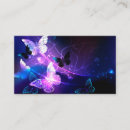 Recherche de nuit cartes visite Violet
