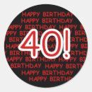 Suche nach glücklicher 40 geburtstag aufkleber Geburtsdatum