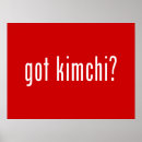 Recherche de kimchi posters Nourriture