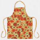 Suche nach orange blumen schürzen Retro