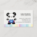Suche nach panda visitenkarten Kinderbetreuung