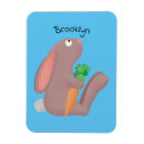 Recherche de lapin magnets Illustration