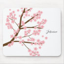 Recherche de cerisier japonais tapis souris Élégant