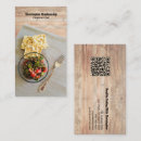 Recherche de définition cartes visite Cuisine