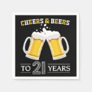 Recherche de 21 ans serviettes Fête d'anniversaire