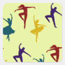 Suche nach leidenschaft aufkleber Tanz