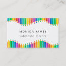 Recherche de crayons colorés cartes visite Retour à l'école