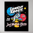 Suche nach astronauten poster Universum