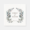 Recherche de floral mariage serviettes Personnalisées