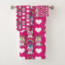 Recherche de licorne arc en ciel bain serviettes Girl