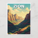 Recherche de zion national park cartes postales Montagnes