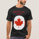 Recherche de drapeau canadien tshirts Feuille