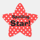 Recherche de orthographe autocollants Enseignant