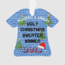 Recherche de gagnant ornements Chandail