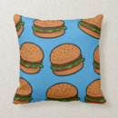 Recherche de hamburgers coussins Drôle