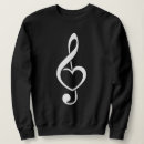 Recherche de notes femme capuche sweatshirts Musicien