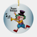 Recherche de clown de cirque ornements Noël